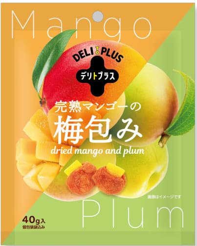 デリトプラス完熟マンゴーの梅包み